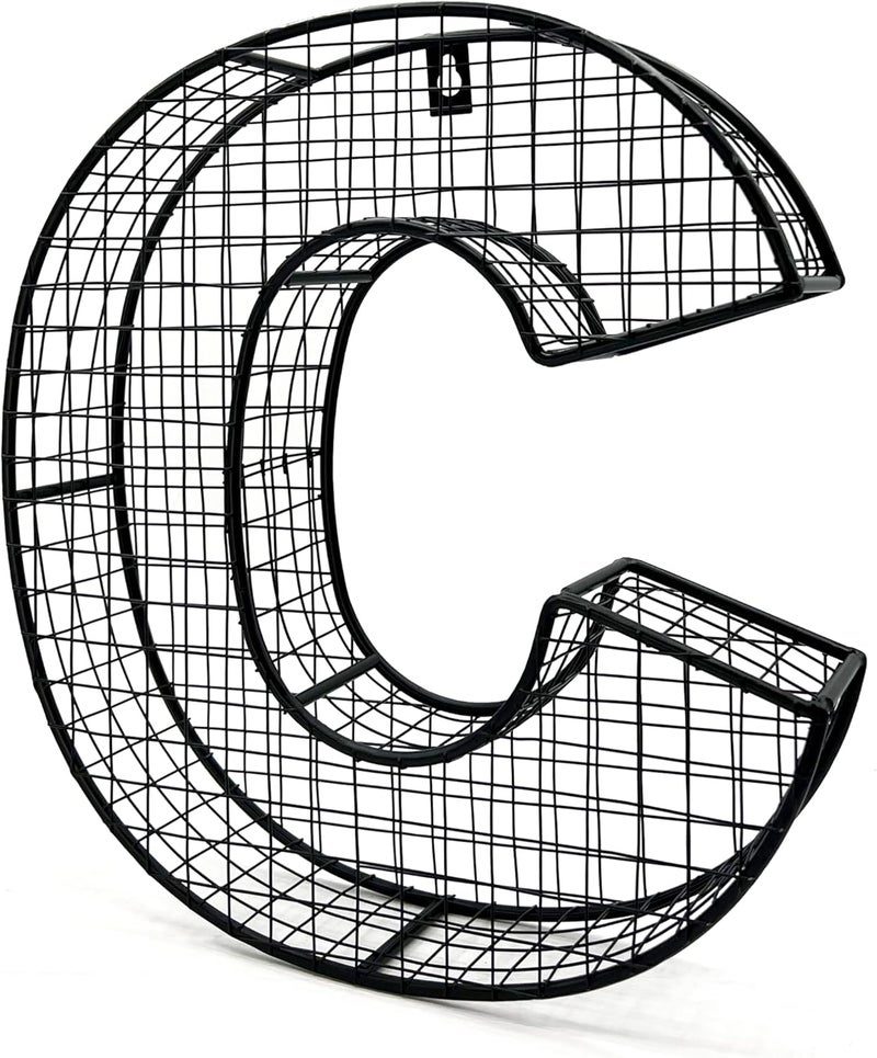 Oeno Wine Cork Holder Metal Display Collector Full Alphabet Display Letters & More (C) - Image 4